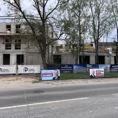 Budowa inwestycji mieszkaniowej Langiewicza 37 [kwiecień 2024] - fot 4